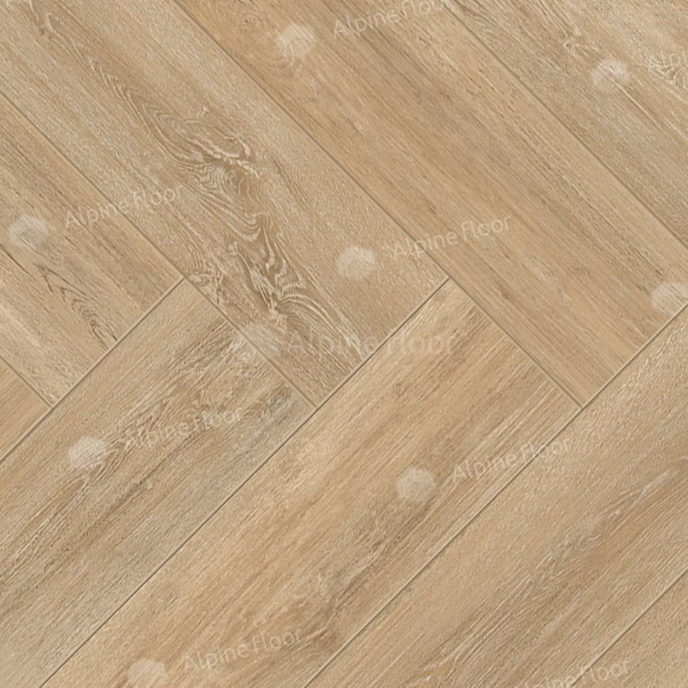 Ламинат "Alpine Floor" Herringbone Дуб Фландрия (606*101*8 мм) — купить в Энгельсе