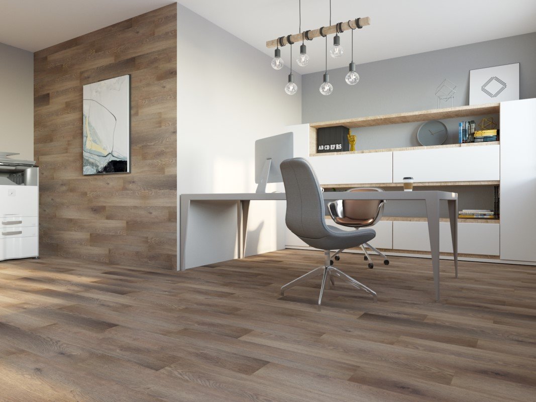 Замковая ПВХ плитка "Art Tile" Дуб Террас (920*150*4 мм) — купить в Энгельсе