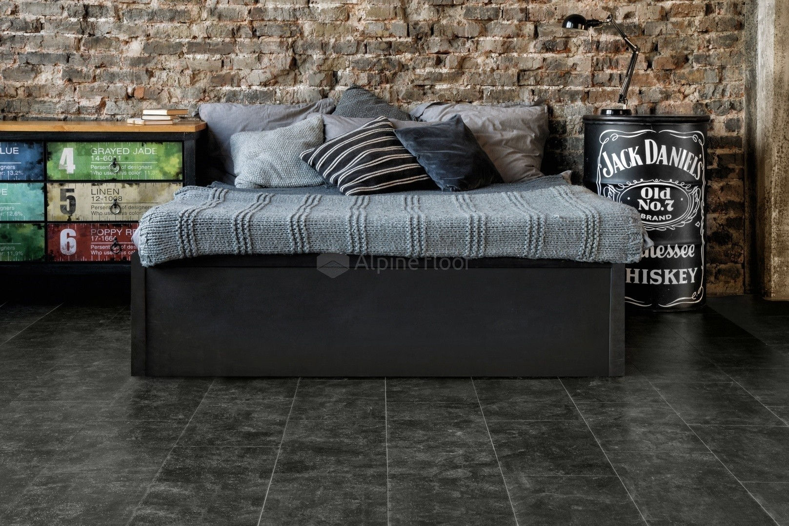 Замковая ПВХ плитка Ларнака  (609,6*304,8*4мм) — купить в Энгельсе