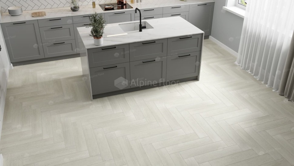 Виниловая плитка "Alpine Floor" Parquet LVT Зимний Лес (590*118*2,5 мм) — купить в Энгельсе