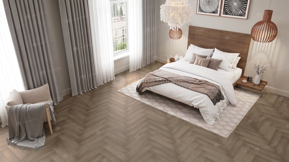 Виниловая плитка "Alpine Floor" Parquet LVT Дуб Насыщенный (590*118*2,5 мм) — купить в Энгельсе