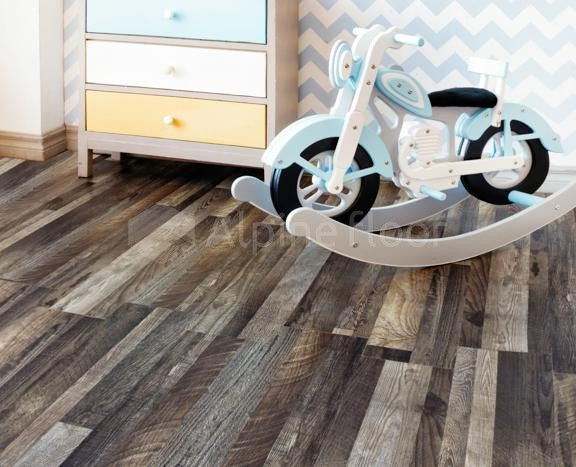 Кварцвиниловая плитка "Alpine Floor" Орех Состаренный (1219*184*3мм) — купить в Энгельсе