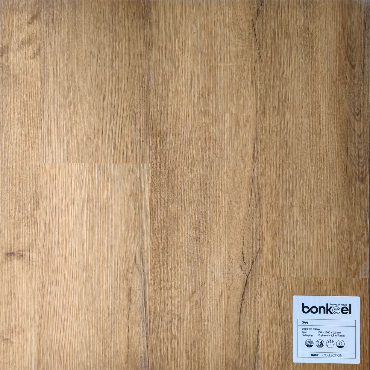 Плитка ПВХ "Bonkeel" Base New 344 (1220*150*3,5 мм) — купить в Энгельсе