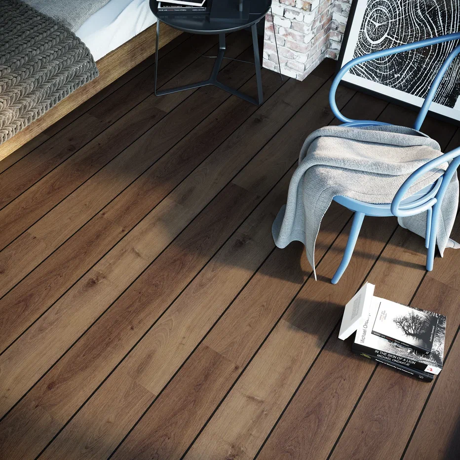 SPC ламинат "Invictus" Highland Oak Chocolate (1213*178*6мм) — купить в Энгельсе