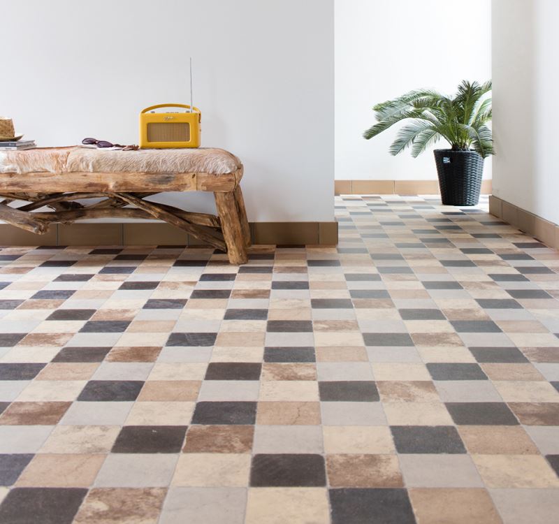 Линолеум бытовой "IVC" Bingo Pietra 596 (3м) — купить в Энгельсе