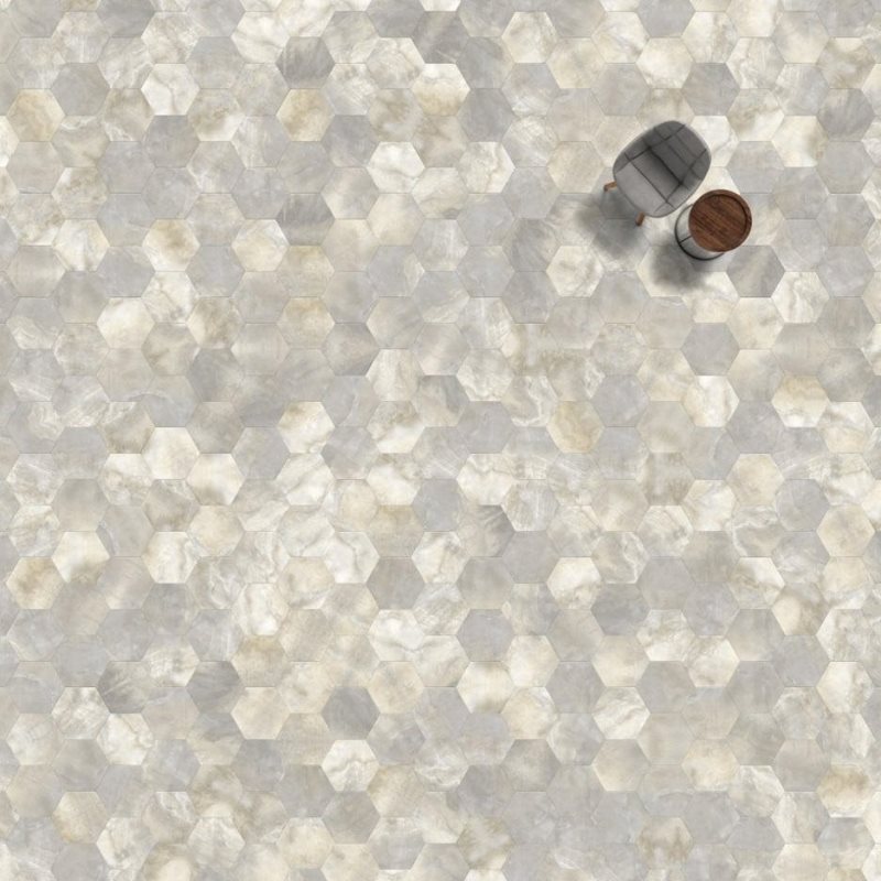 Виниловая плитка Big Hexagon 294 (452,64*392*2,5 мм) — купить в Энгельсе