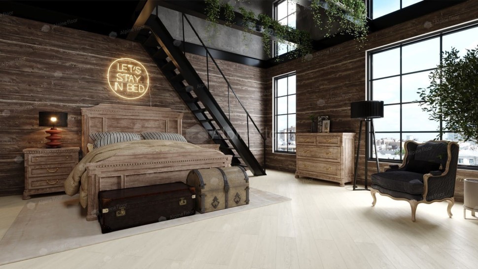 Виниловый ламинат "Alpine Floor" Classic Light MC Дуб Арктик (1220*183*3,5 мм) — купить в Энгельсе