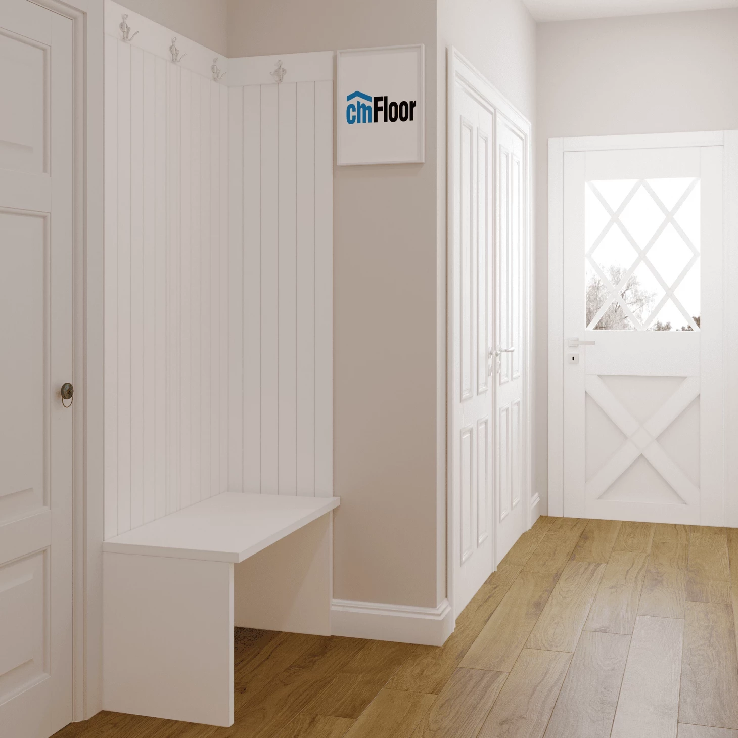 SPC плитка для пола Орех Американский (1220*180*4 мм) — купить в Энгельсе