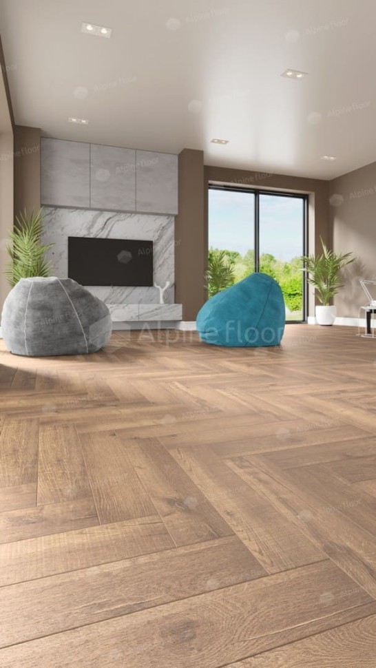 Виниловая плитка "Alpine Floor" Parquet LVT Дуб Royal (590*118*2,5 мм) — купить в Энгельсе