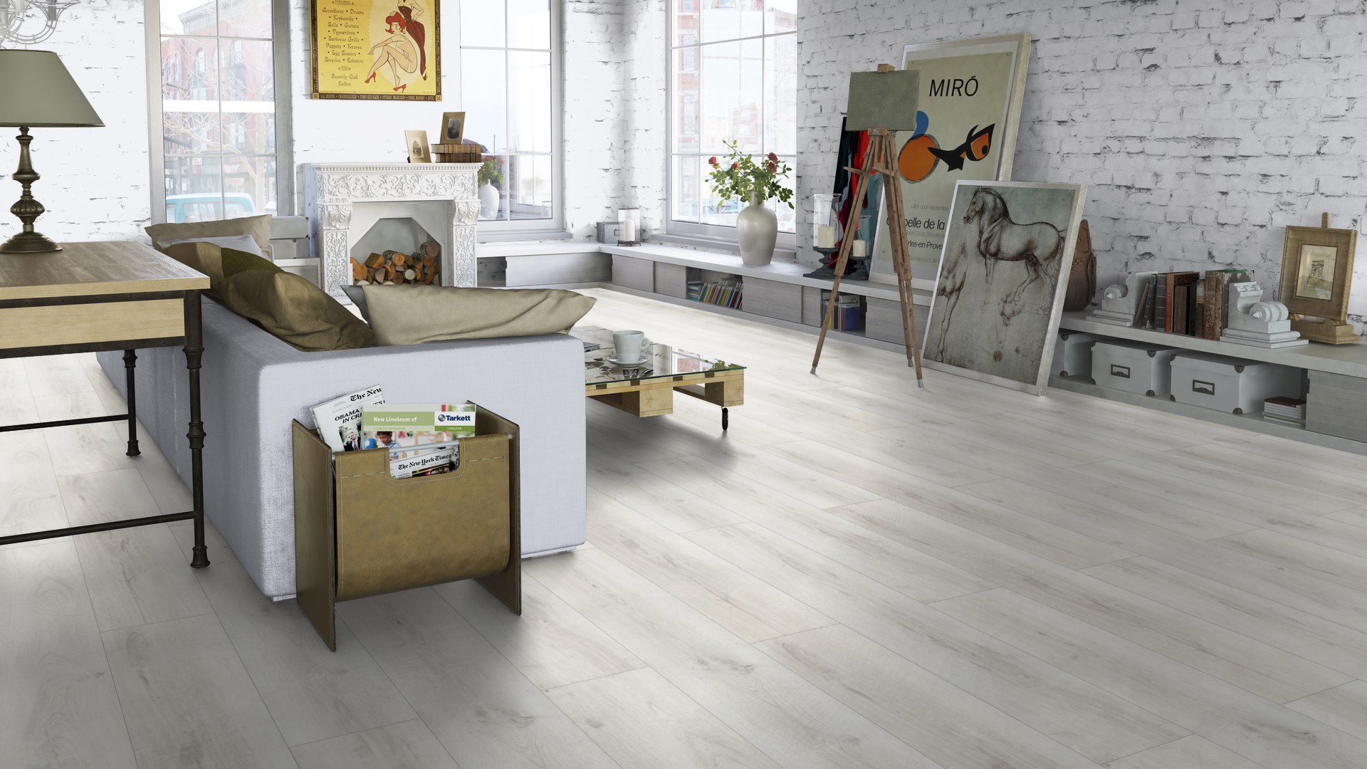 SPC ламинат "Tarkett" Deep House Patrick (1400*225*4,6 мм) — купить в Энгельсе