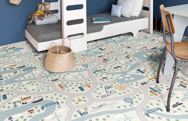 Линолеум бытовой "IVC" Neo Karta 82 (3м) — купить в Энгельсе