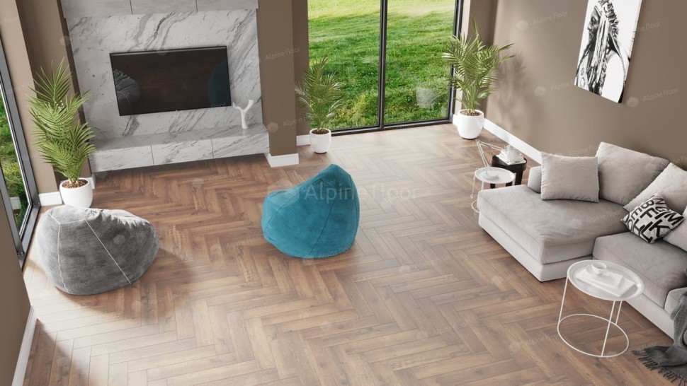 Виниловая плитка "Alpine Floor" Parquet LVT Дуб Royal (590*118*2,5 мм) — купить в Энгельсе