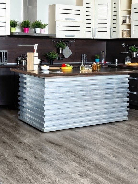 Кварцвиниловая плитка "Alpine Floor" Дуб Дымчатый (1219*184*3мм) — купить в Энгельсе