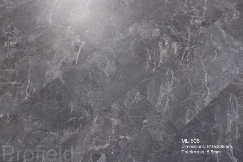 SPC ламинат "Profield" Грей марбл (305*610*5,5 мм) — купить в Энгельсе