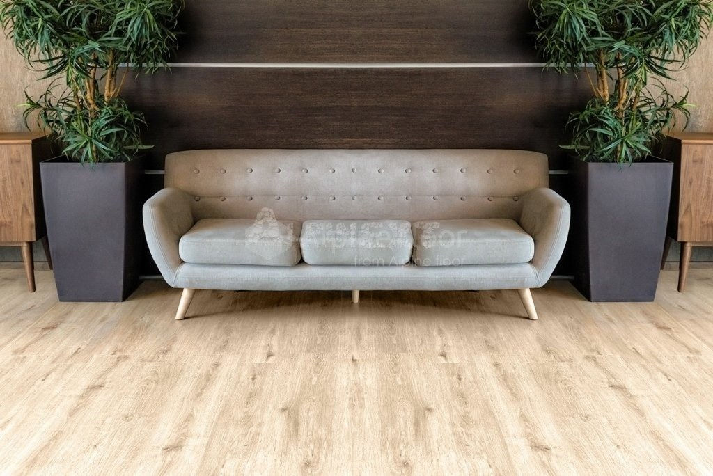 Замковая ПВХ плитка "Alpine Floor" Дуб Ваниль  (1220*183*4мм) — купить в Энгельсе
