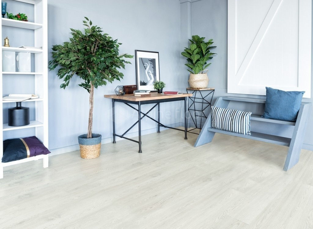 Кварцвиниловая плитка "Alpine Floor" Дуб Светлый  (1219*184*2мм) — купить в Энгельсе