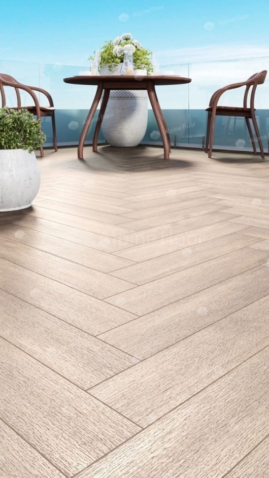 Виниловая плитка "Alpine Floor" Parquet LVT Макадамия (590*118*2,5 мм) — купить в Энгельсе