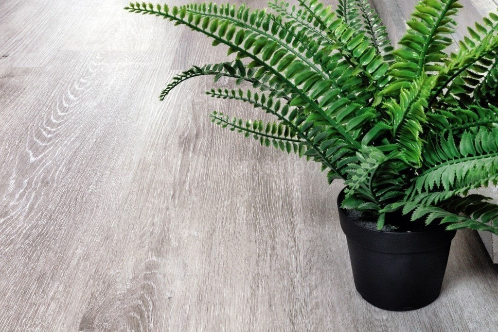 Замковая ПВХ плитка "Alpine Floor" Ясень Серый  (1220*183*4мм) — купить в Энгельсе