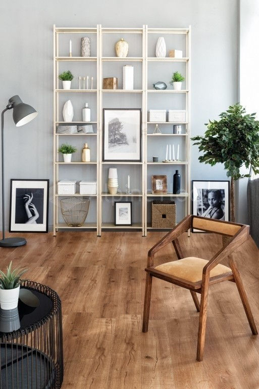 Замковая ПВХ плитка "Alpine Floor" Дуб Royal Синхронное тиснение  (1220*183*6мм) — купить в Энгельсе