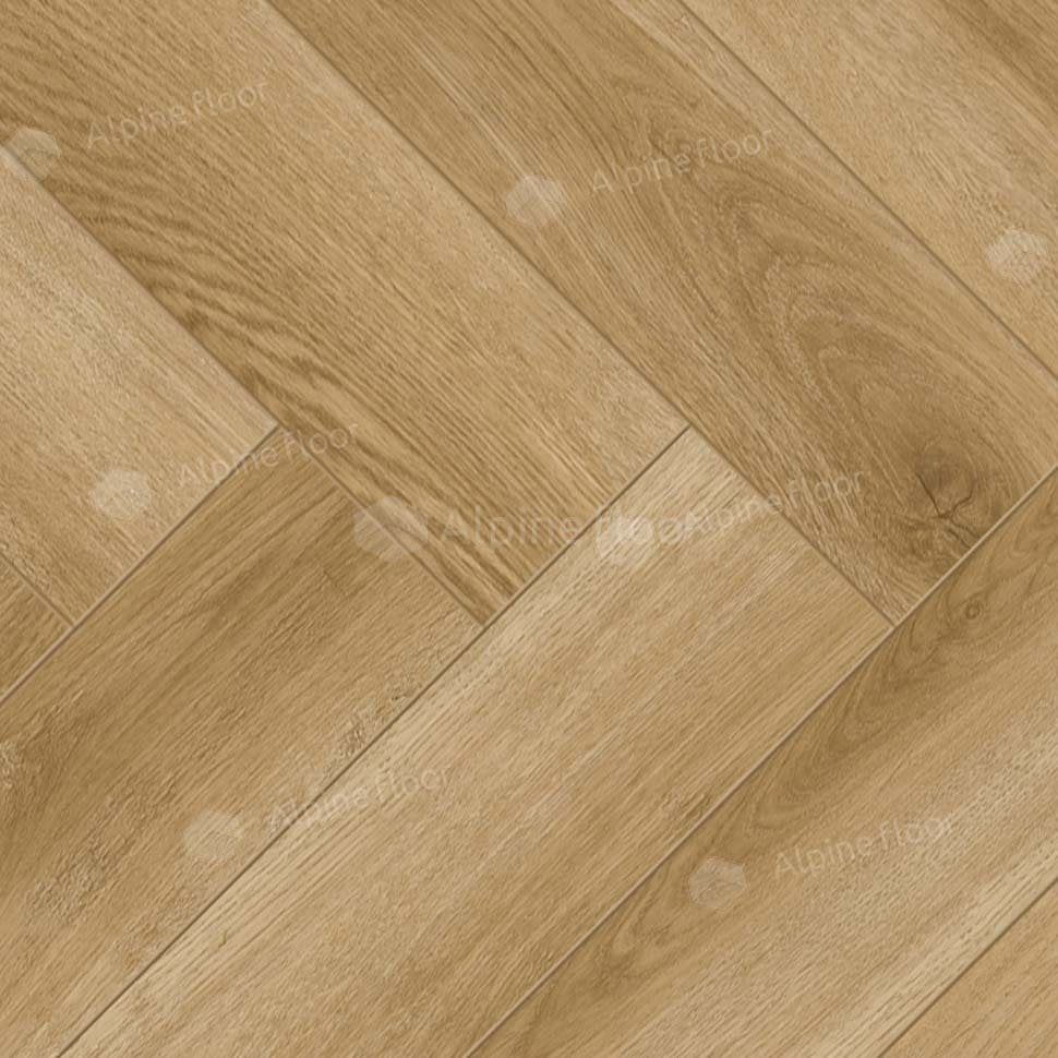 Ламинат "Alpine Floor" Herringbone Дуб Эльзас (606*101*8 мм) — купить в Энгельсе