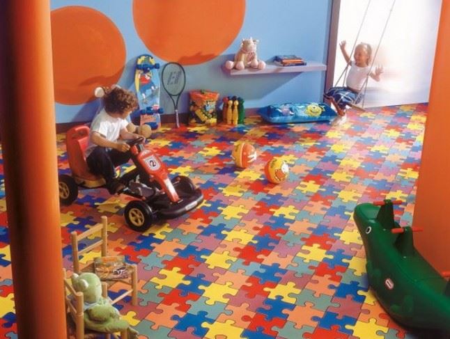 Линолеум бытовой "IVC" Neo Puzzle 50 (3,5м) — купить в Энгельсе