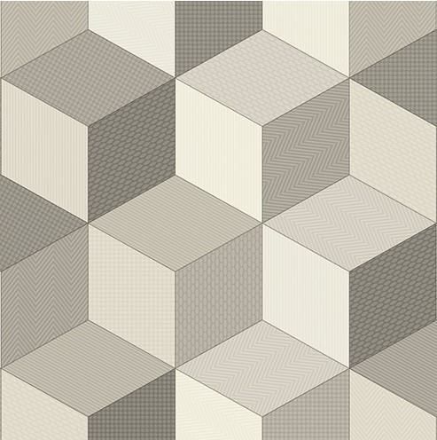 Линолеум бытовой "IVC" Bingo Cubes 83 (3м) — купить в Энгельсе