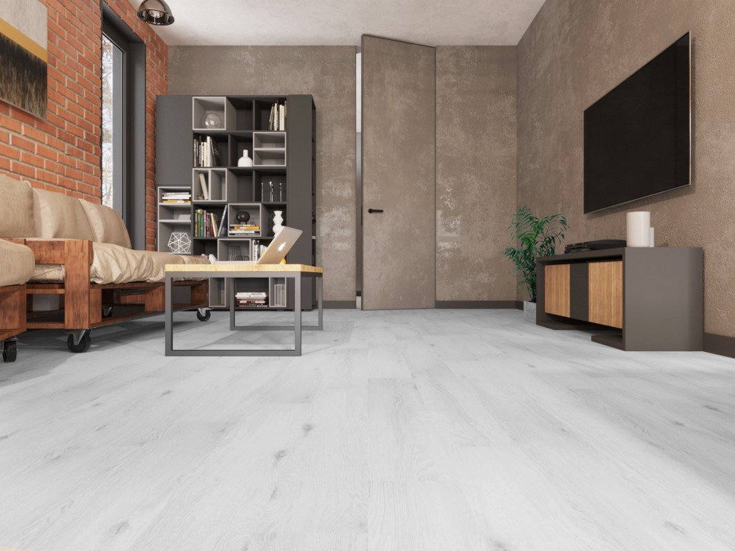 Замковая ПВХ плитка "Art Tile" Ясень Эдмонтон (920*150*4 мм) — купить в Энгельсе