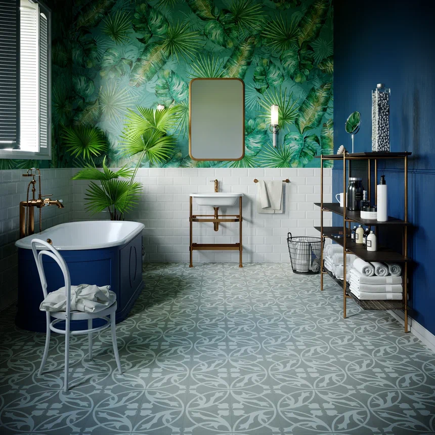 Кварцвиниловая плитка "Invictus" Victorian Deco Smoke (229*229*2,5мм) — купить в Энгельсе