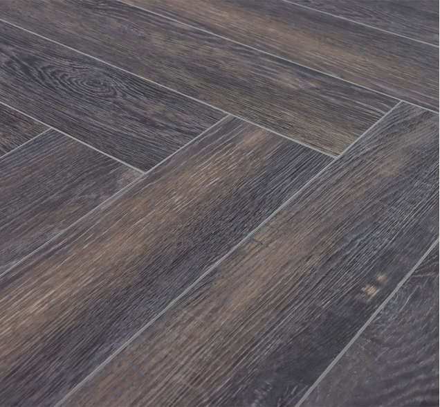 Виниловый ламинат SPC "Cronafloor" Herringbone Дуб Бордо (640*128*4,5 мм) — купить в Энгельсе