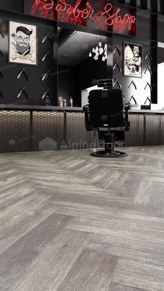 Виниловая плитка "Alpine Floor" Parquet LVT Венге Грей (590*118*2,5 мм) — купить в Энгельсе
