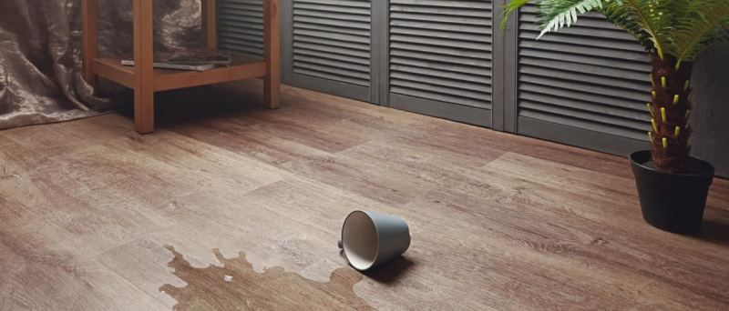 Кварцвиниловая плитка "Aquafloor" AF6033 Glue (1219,2*177,8*2 мм) — купить в Энгельсе