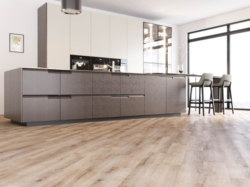 Замковая ПВХ плитка "Art Tile" Дуб Шеридан (920*150*4 мм) — купить в Энгельсе