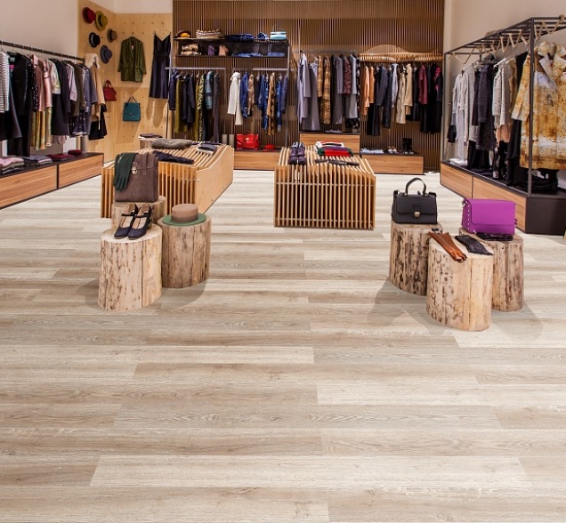 SPC ламинат "CronaFloor" Nano 4V Дуб Светлый (1200*180*3,5 мм) — купить в Энгельсе