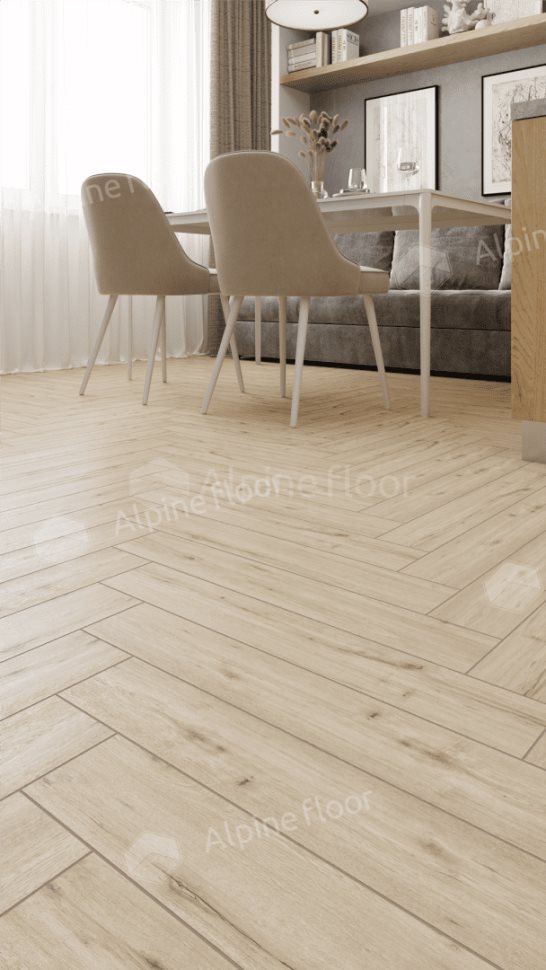 Ламинат "Alpine Floor" Herringbone 12 PRO Дуб Лион (606*101*12 мм) — купить в Энгельсе
