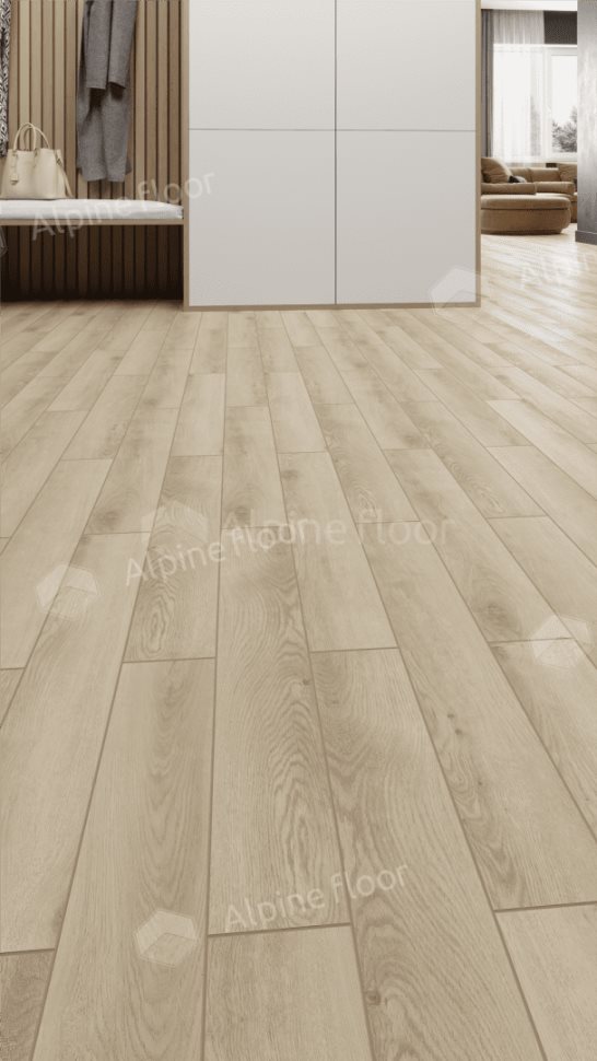 Ламинат "Alpine Floor" Herringbone 12 PRO Дуб Орлеан (606*101*12 мм) — купить в Энгельсе