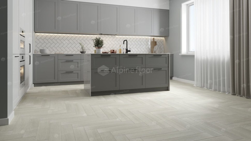 Виниловая плитка "Alpine Floor" Parquet LVT Зимний Лес (590*118*2,5 мм) — купить в Энгельсе