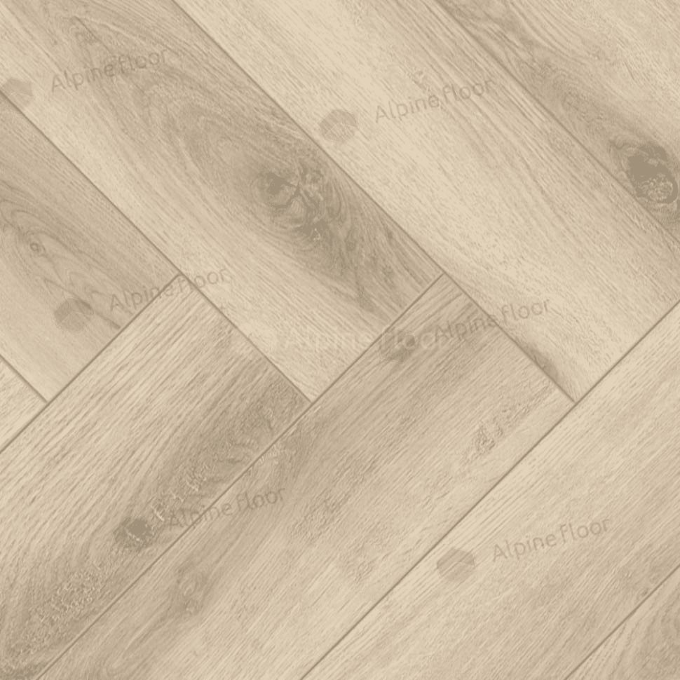 Ламинат "Alpine Floor" Herringbone 12 PRO Дуб Орлеан (606*101*12 мм) — купить в Энгельсе