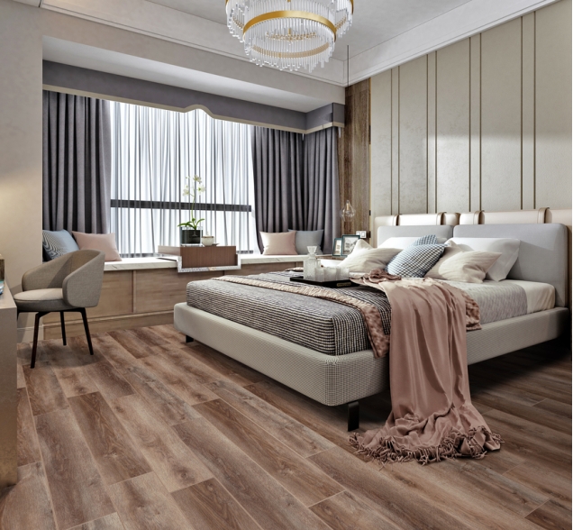 SPC ламинат "CronaFloor" Wood 4V Дуб Охрид (1200*180*4 мм) — купить в Энгельсе