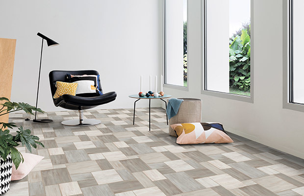 Линолеум полукоммерческий "IVC" Greenline Landscape 532 (4м) — купить в Энгельсе