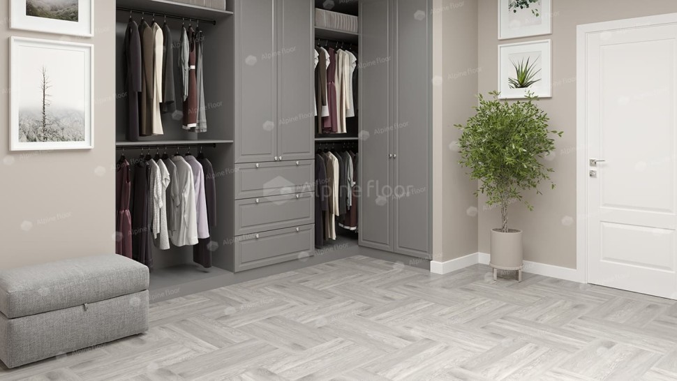 Виниловая плитка "Alpine Floor" Parquet LVT Дуб Полис (590*118*2,5 мм) — купить в Энгельсе