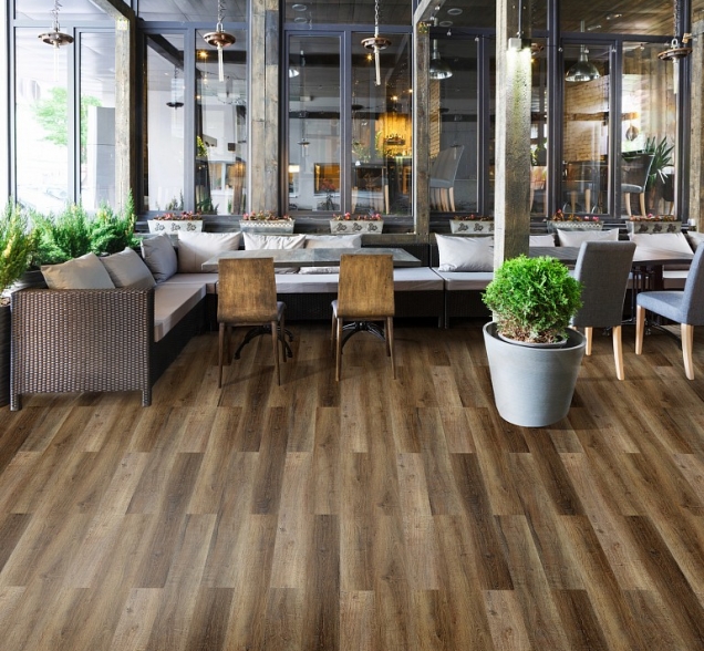 SPC ламинат "CronaFloor" Wood 4V Дуб Чак (1200*180*4 мм) — купить в Энгельсе