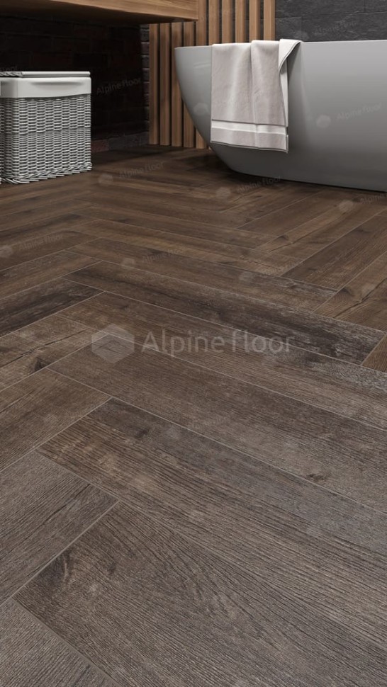 Виниловая плитка "Alpine Floor" Parquet LVT Дуб Альферац (590*118*2,5 мм) — купить в Энгельсе
