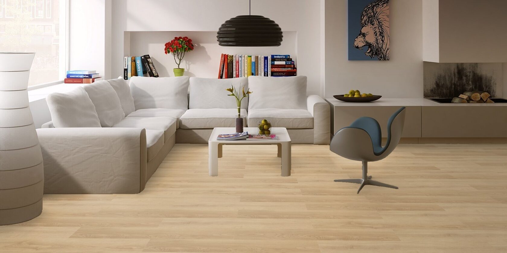 Клеевая плитка для коммерческих помещений "Bonkeel" Eruption (914,4*152,4*2,1мм) — купить в Энгельсе