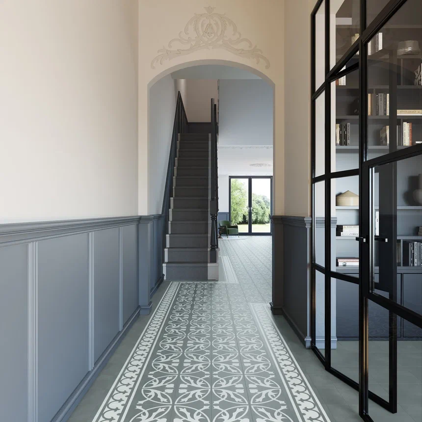 Кварцвиниловая плитка "Invictus" Victorian Deco Smoke (229*229*2,5мм) — купить в Энгельсе