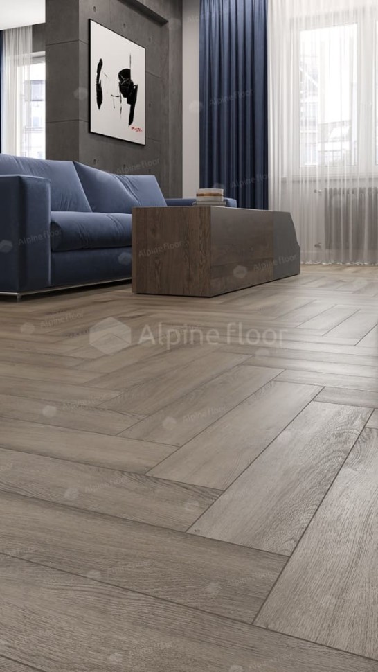 Виниловая плитка "Alpine Floor" Parquet LVT Дуб Исида (590*118*2,5 мм) — купить в Энгельсе