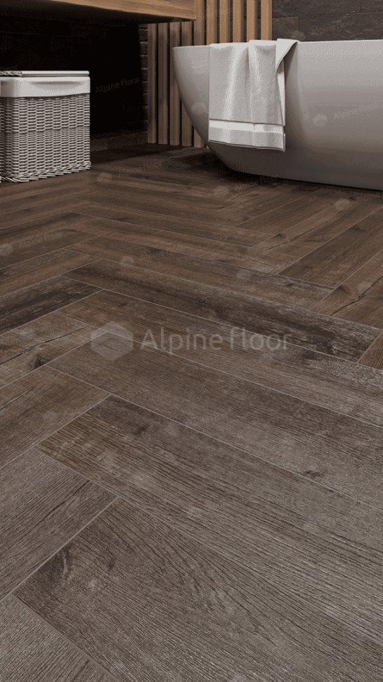 Виниловый ламинат "Alpine Floor" Parquet Light Дуб Альферац (600*125*4 мм) — купить в Энгельсе