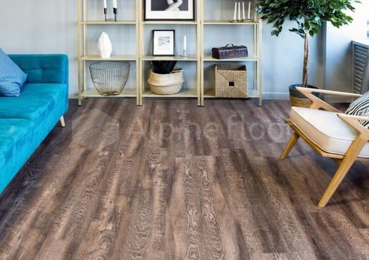 Кварцвиниловая плитка "Alpine Floor" Дуб Миндаль  (1219*184*2мм) — купить в Энгельсе