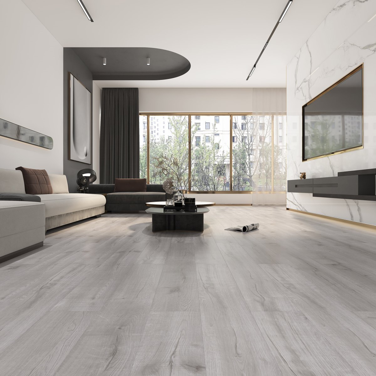 SPC ламинат "OneFloor" ЕСО 5050 (4V фаска) (1220*184*4 мм) — купить в Энгельсе