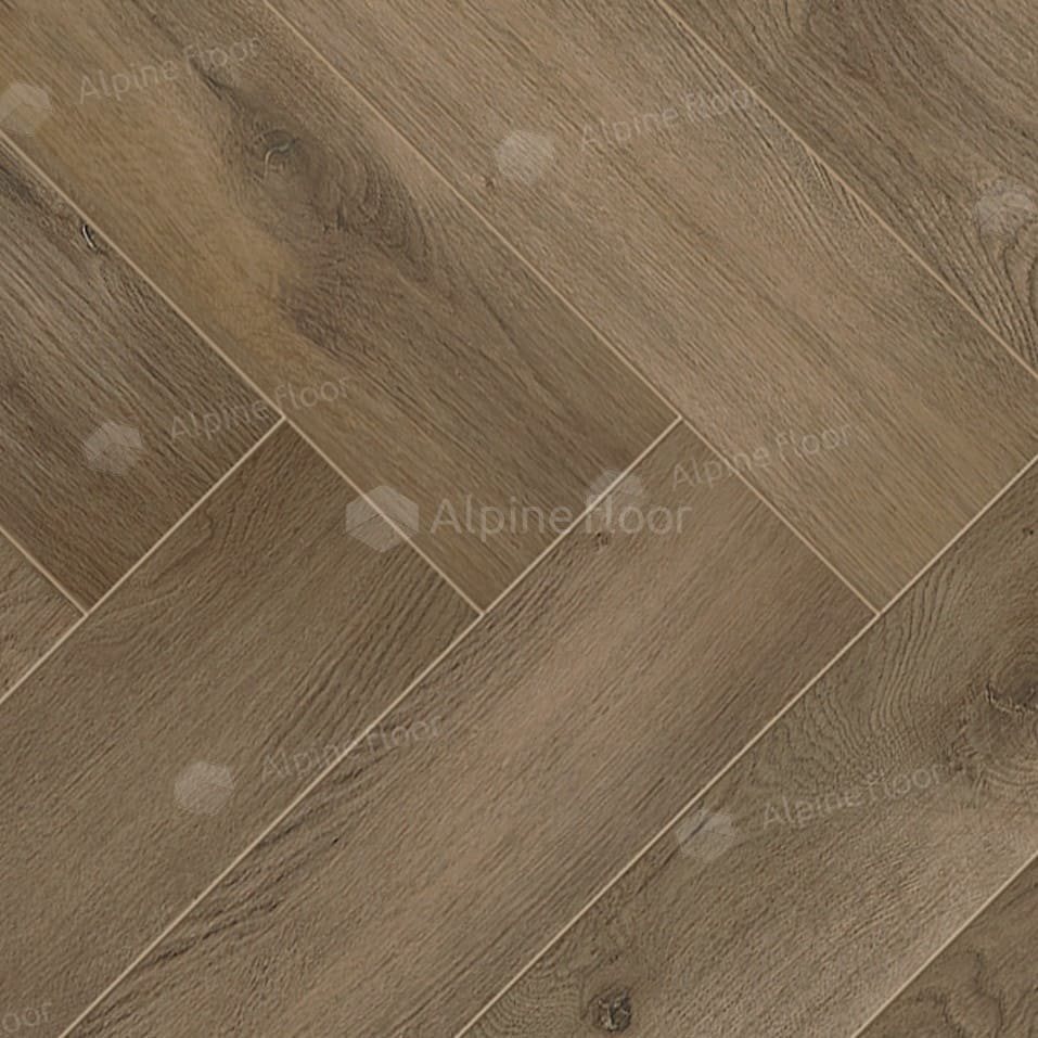 Ламинат "Alpine Floor" Herringbone Дуб Анжу (606*101*8 мм) — купить в Энгельсе