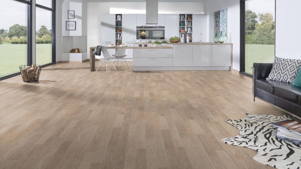 Ламинат "Kronospan" Forte Classic Дуб Льняной 4283 (1285*192*8 мм) — купить в Энгельсе